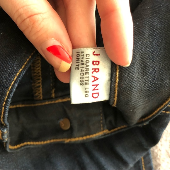 J.Brand 814 Cigarette Leg Jeans in Ignite - Picture 5 of 8